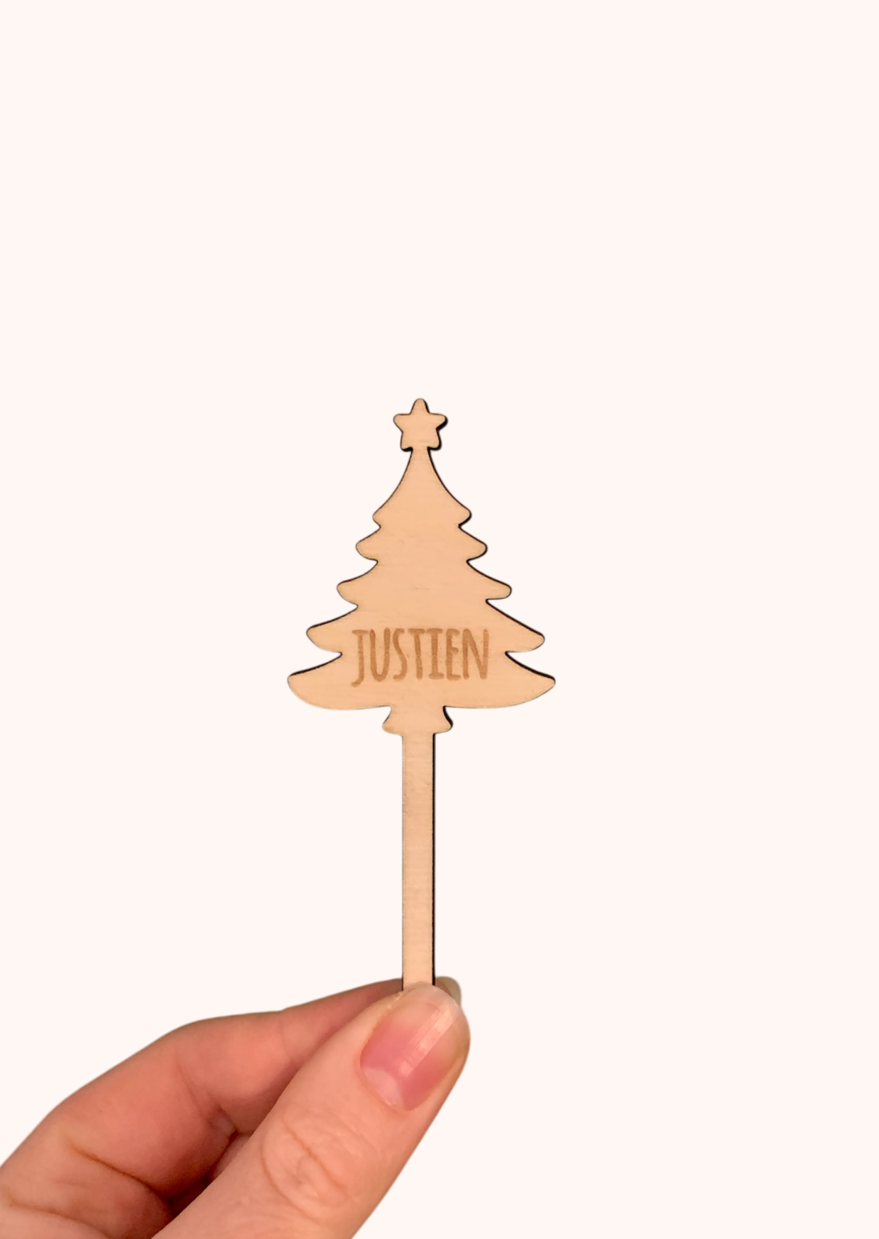 Cupcaketopper kerstboom