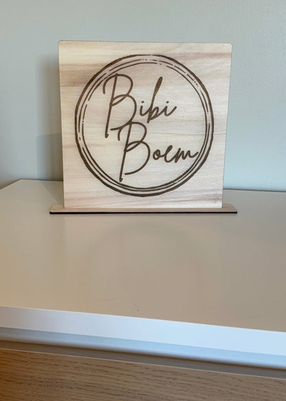 HoutGravure Vierkant