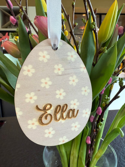 Paasei - Bloemenprint