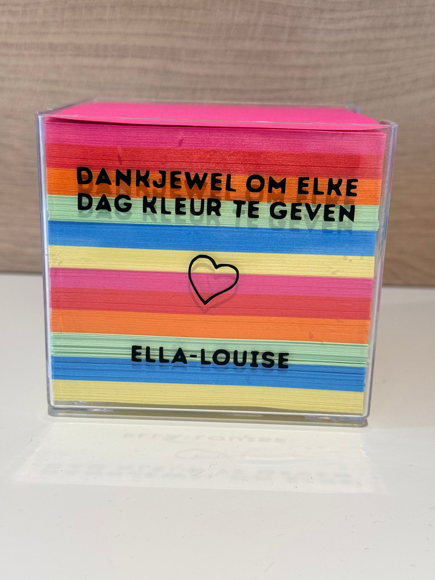 Memo-houder juf/meester