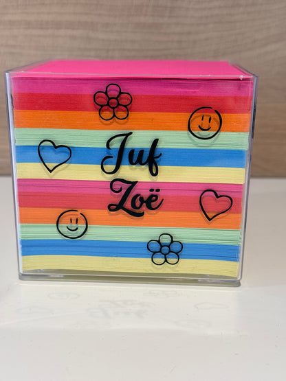 Memo-houder juf/meester