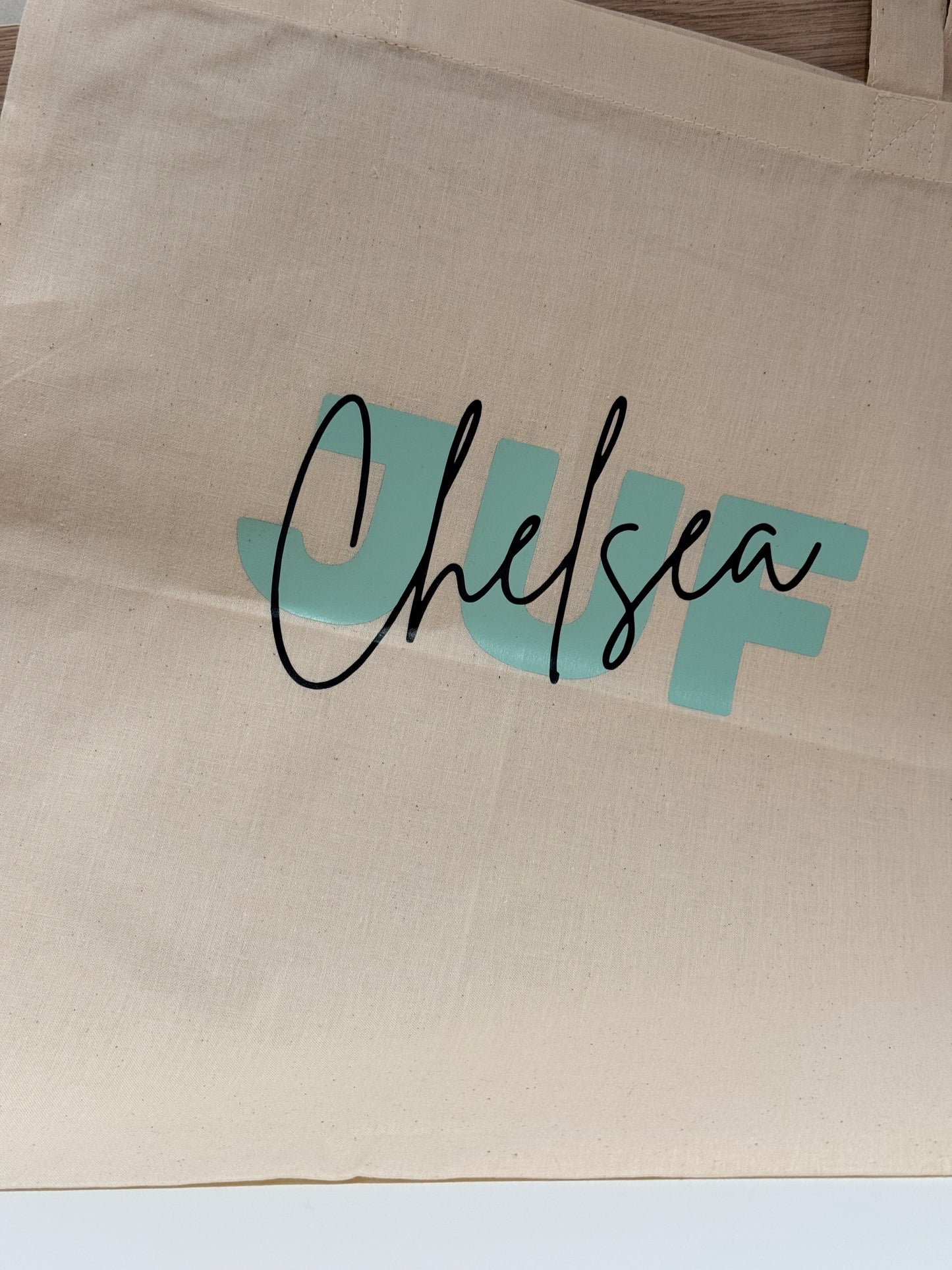 Totebag juf