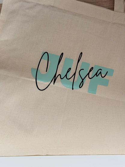 Totebag juf